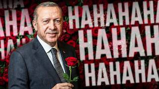 ERDOĞAN WAS GREETED WITH FLOWERS 😭