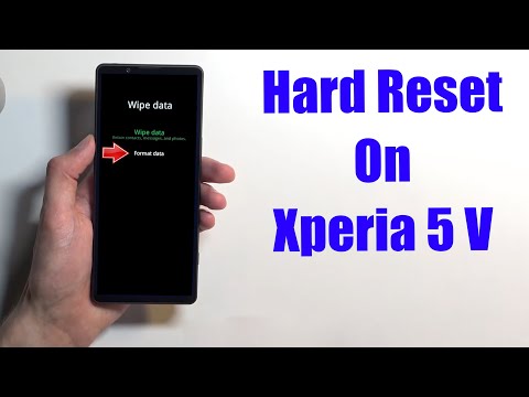 Hard Reset Xperia 5 V | Factory Reset Remove Pattern/Lock/Password (How to Guide)