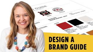 How to Design a One Page Brand Guide in Adobe Illustrator (Full Tutorial)
