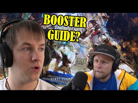 Marcel Reacts to A Beginner's Guide for Boosters in FFXIV