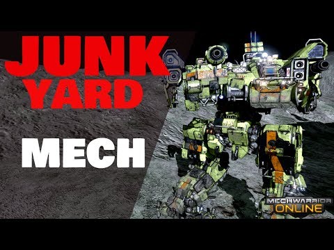 MWO - Its so ugly!!! Junkyard Mech! Corsair 7A