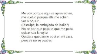 Kevin Johansen - Sur o No Sur Lyrics