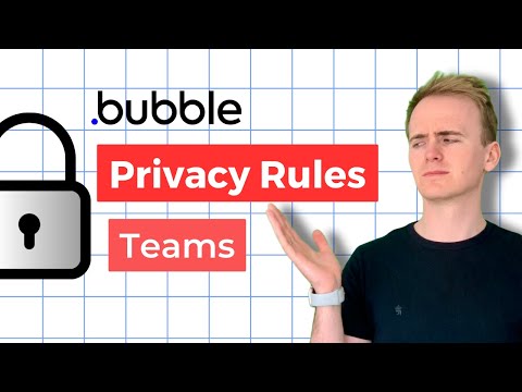 Bubble.io Security Unlocked: How to Set Up Privacy Rules for Teams & Organizations thumbnail