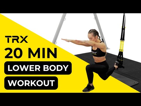 TRX Workouts - 20 Minute Lower Body For Beginners at Home