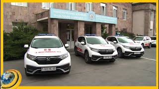 Միքայել Վարդանյանը շտապօգնության մեքենաներ ու նորագույն բուժսարքեր է նվիրել «Մուրացան» հիվանդանոցին