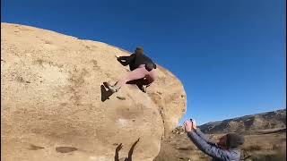 Video thumbnail: The Real Ting, V7. Culp Valley