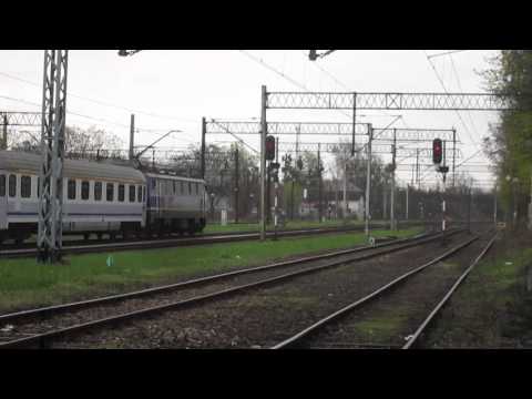 EP09-013 (EU: 150 023-6) z iC 6302 "KOSSAK" (WR.GŁ.-PRZEM.GŁ.) - przelot koło WGB