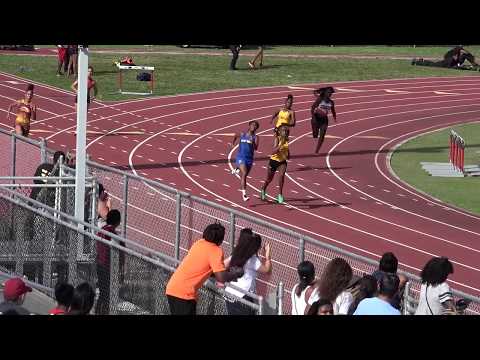 Girls 200m Heat 6 Prelims Spartan Invitational - Miami Southridge 2/23/2019