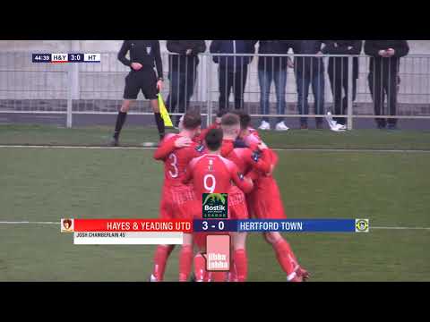 Hayes & Yeading Utd v Hertford Town | HIGHLIGHTS | 2nd Feb 2019