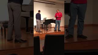 Two college students sing Spongebob’s Without You