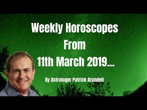 Weekly Horoscope from 11th March Intro