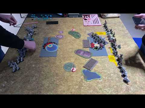 Warmachine: Horgle 2 (Trolls) Vs Goreshade 4 (Ret). Thursday night at Asgard