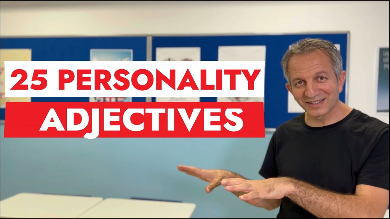 25 Personality Adjectives