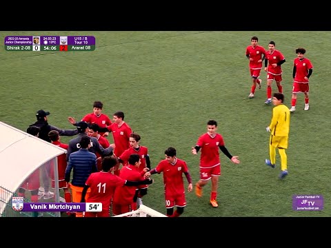Shirak 2-08 (0-3) Ararat 08 (24.03.23) 2022-23 AJC U15/B, Tour 10