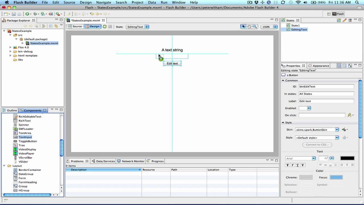 Flash Builder 4 - States overview