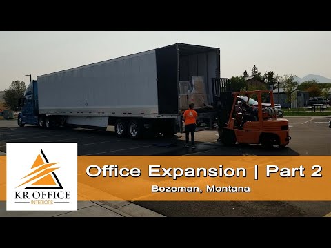Office Expansion Moving Furniture | Part 2 | KR Office Interiors, Bozeman, MT
