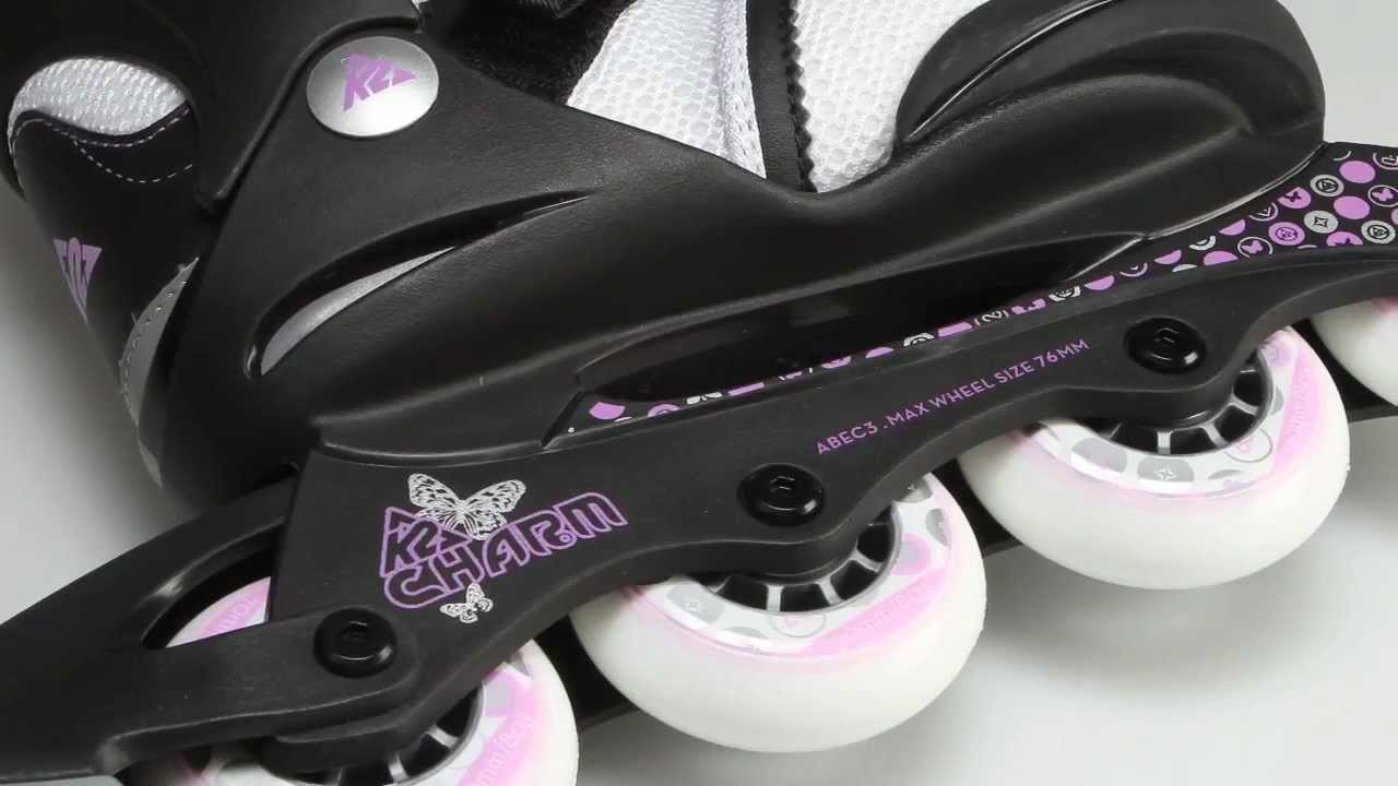 K2 Sk8 Hero & Charm Adjustable Inline Skates