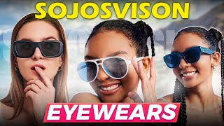 SOJOS VISION SUNGLASSES & BLUE LIGHT BLOCKING GLASSES | Try On & Review | The Dynamic Family