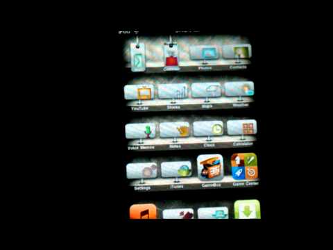 2g Ipod Touch MC and MB Model GreenpoisOn Update Jailbreak IOS 4.1 Untethered!