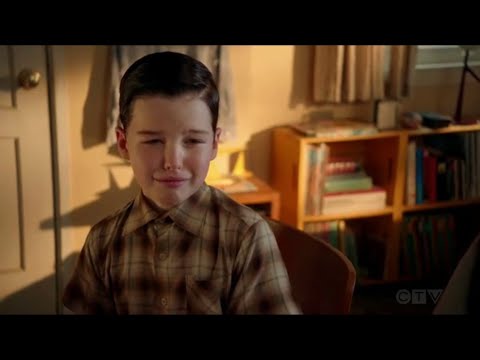 George yells at sheldon+Missy comforts him-Young sheldon 2X01 HD