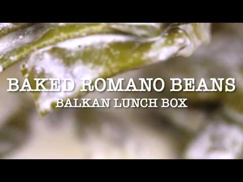 Baked Romano Beans (Zapečena Buranija Zapečene Mahune)