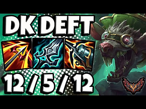 Twitch vs Xayah ADC [ DK Deft ] Korea Grandmaster Patch 13.8 ✅