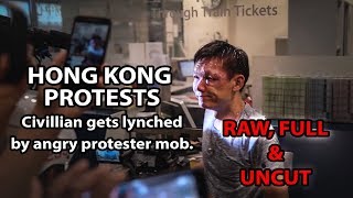 Video : China : The sickening violence of the HK rioters / terrorists