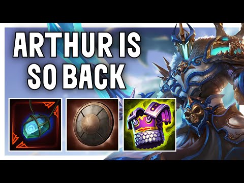 NEW PATCH KING ARTHUR IS AMAZING! - King Arthur Solo Ranked Conquest