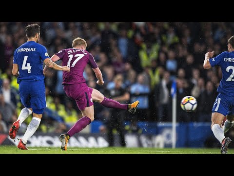 De Bruyne Goal vs Chelsea | Premier League 2017/18