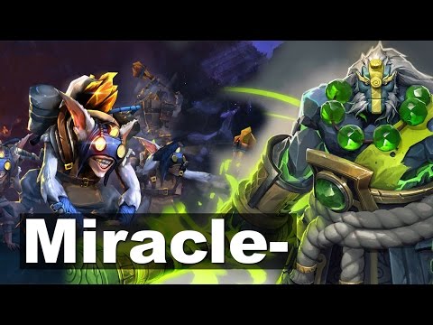 Miracle- Meepo and Earth Spirit Dota 2