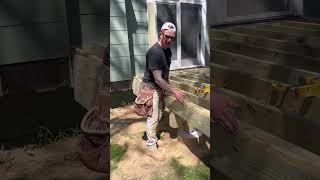 Picture framed decking detail