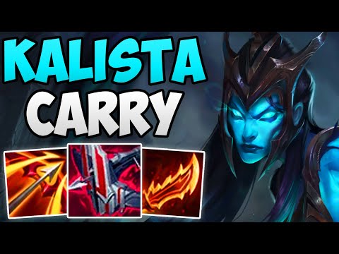 CHALLENGER CARRIES HIS TEAM WITH BUFFED KALISTA | CHALLENGER KALISTA ADC GAMEPLAY | Patch 13.7 S13