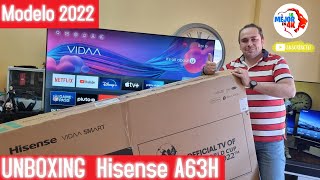 UNBOXING Hisense A63H - Smart TV Vidaa U - ¡¡ Un televisor economico y muy completo !!