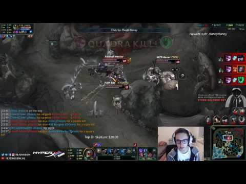 Nice vayne penta by DoubleG on Bjerg's stream