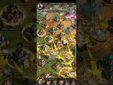 War and Order, stealing crown from rank 1 alliance !!