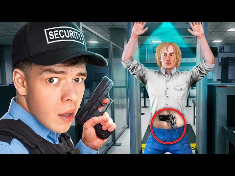 Ich bin Security am Flughafen…