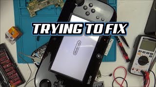 Trying to FIX: Nintendo Wii U GamePad No Power / Charge