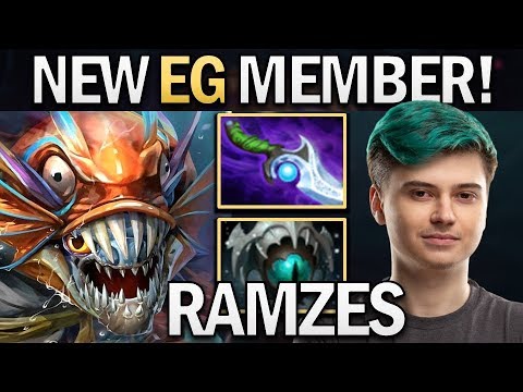 RAMZES SLARK - NEW MEMBER OF EG - DOTA 2 GAMEPLAY