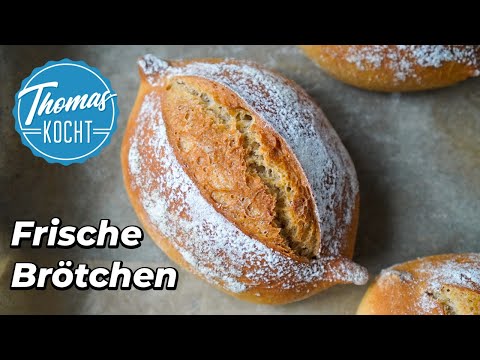 Knusprige Brötchen zum Frühstück, ohne Stress - morgens nur noch frisch backen