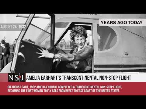 Mikhail Gorbachev resigns, Amelia Earhart's Flight,  Edison patented the Kinetograph.