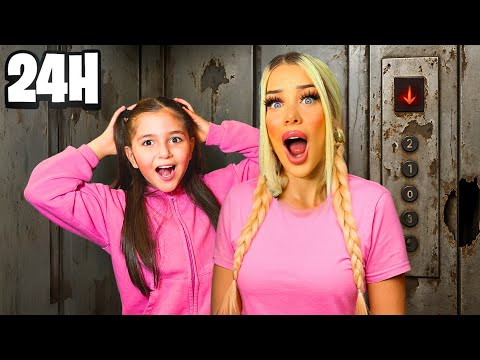 24 STUNDEN im FAHRSTUHL 😳