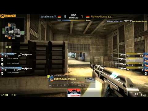 Playing Ducks vs. dotpiXels | Viertelfinale, EPS Winter 2014 Cup #5 | (de_cache)