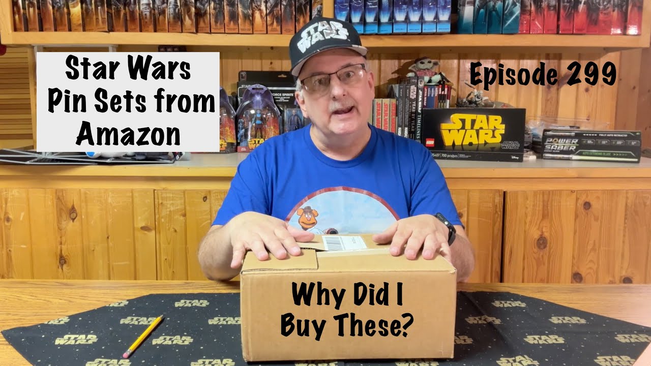 E299 Star Wars Collector Pin Sets From Amazon. Why Did I Buy These?
