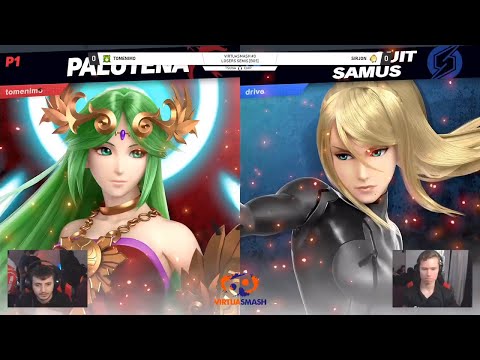 Tomenimo (Palutena) vs. Sirjon (Zero Suit Samus) - Losers Semis | VirtuaSmash #3