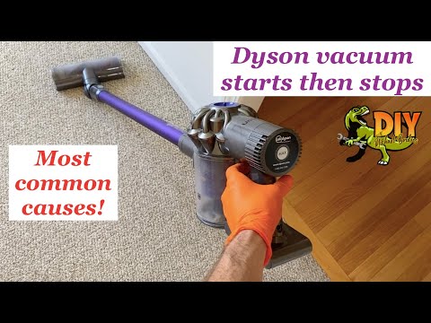 Dyson vacuum starts then stops - MOST Common Causes