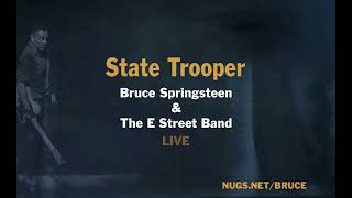 "State Trooper" Bruce Springsteen &amp; The E Street Band November 15, 2012