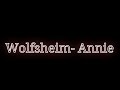 Wolfsheim- Annie- Liedtexte in Englisch und Deutsch (Lyrics in English and German)