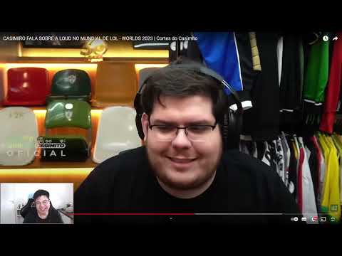 Esinha (@esACarry) reage ao casimiro falando verdades a LOUD!!