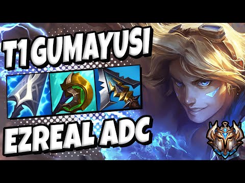 T1 Gumayusi Ezreal vs Ashe [ ADC ] Lol Korea Challenger Patch 11.17 ✅