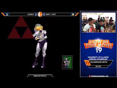 [SMYM 19] BERT | 7ent (Sheik, G&W) vs. TSI | Forest (Marth) SSBM Singles